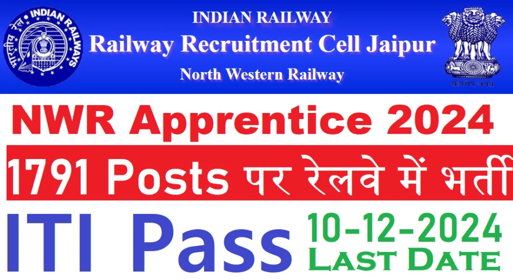  North Western Railway Recruitment  