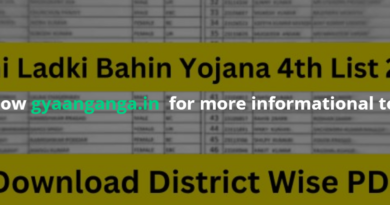 "Majhi Ladki Bahin Yojana 4th list released, showcasing beneficiaries under the Maharashtra government's scheme for girl child welfare."