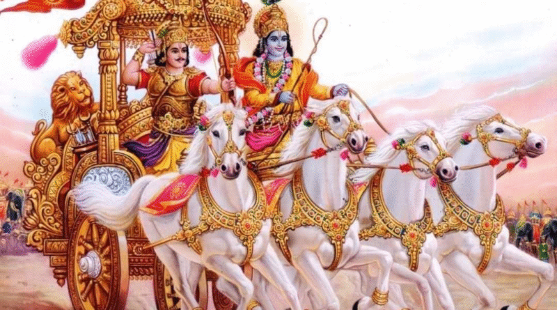 "भगवान श्रीकृष्ण और परीक्षित का एक साथ उत्तरा के गर्भ में होना - एक आध्यात्मिक रहस्य।"